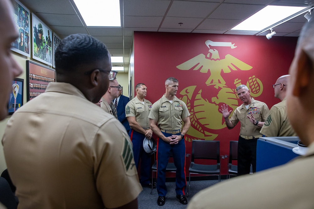 The 39th Commandant of the Marine Corps Visits Recruiting Sub-Station Gulfport, Recruiting Station Baton Rouge