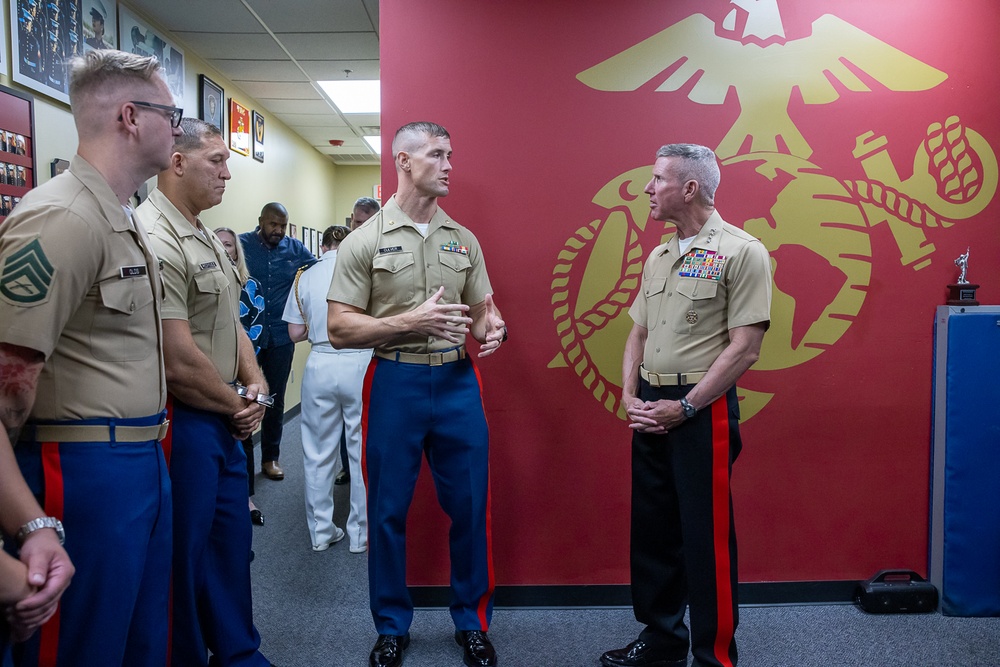 The 39th Commandant of the Marine Corps Visits Recruiting Sub-Station Gulfport, Recruiting Station Baton Rouge