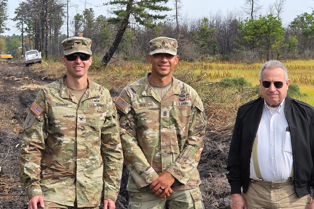 Joint Base McGuire-Dix-Lakehurst – ASA Fort Dix Fire Break Maintenance. 09-24-2025