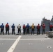 USS SAVANNAH Underway Replenishment at Sea with B.A.P. TACNA