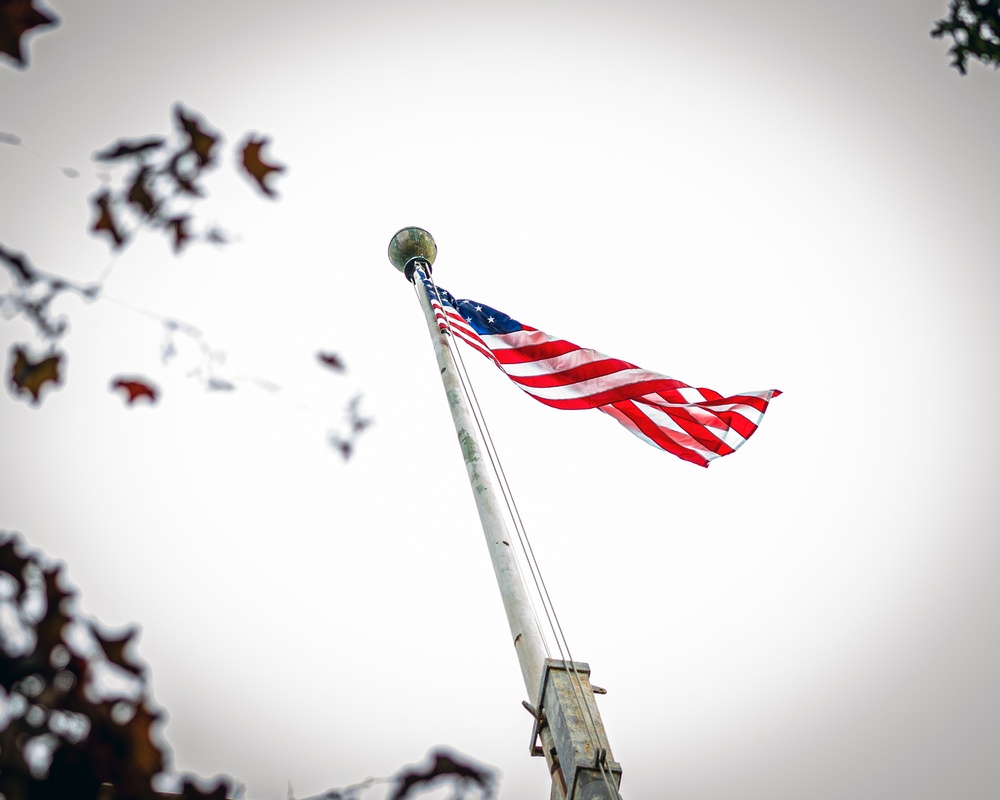 PNSY Retire Flag Danna Eddy