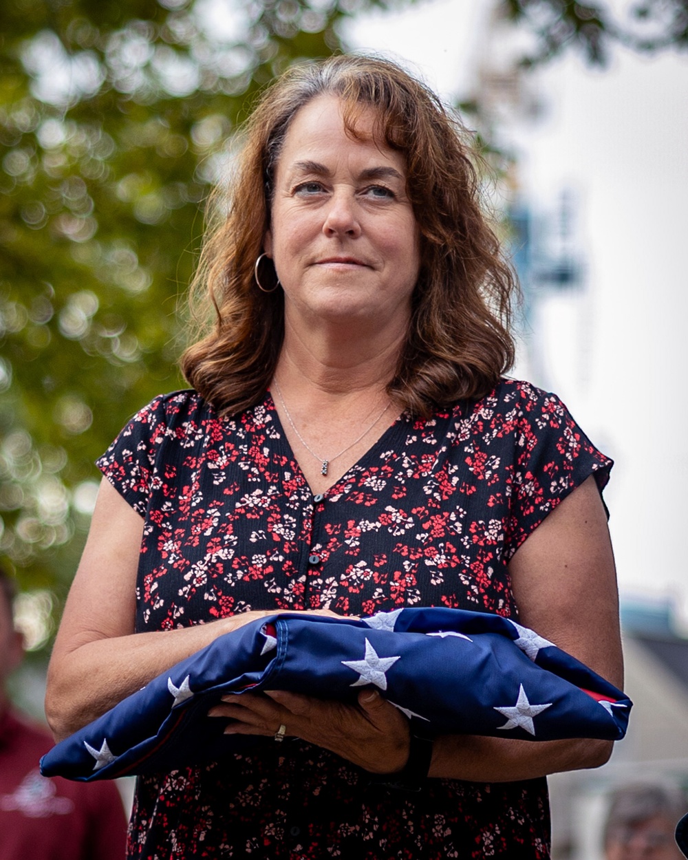 PNSY Retire Flag Danna Eddy