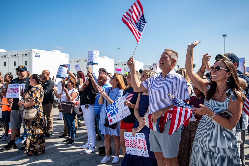 USS America Completes Homeport Change to San Diego