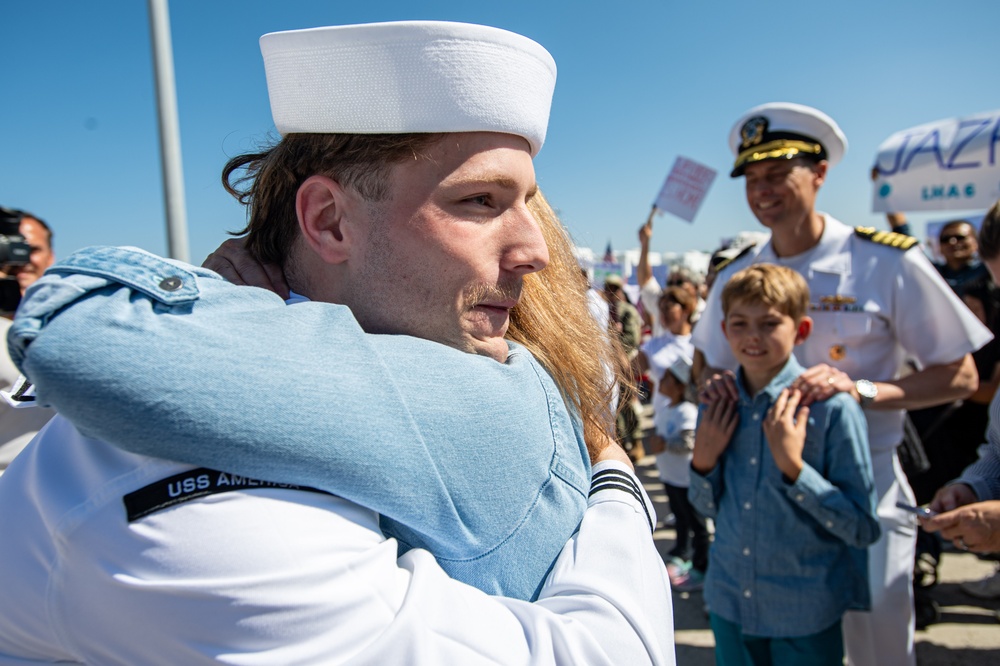 USS America Completes Homeport Change to San Diego