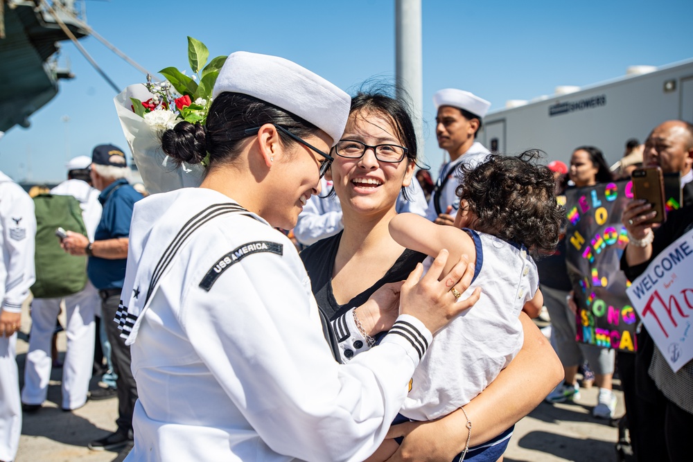 USS America Completes Homeport Change to San Diego