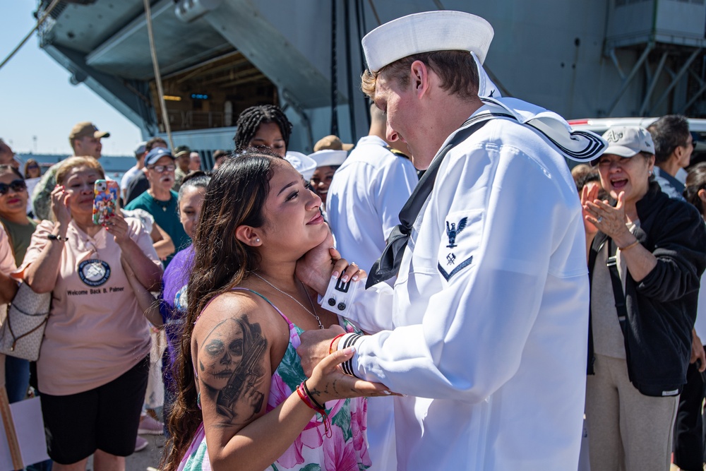 USS America Completes Homeport Change to San Diego