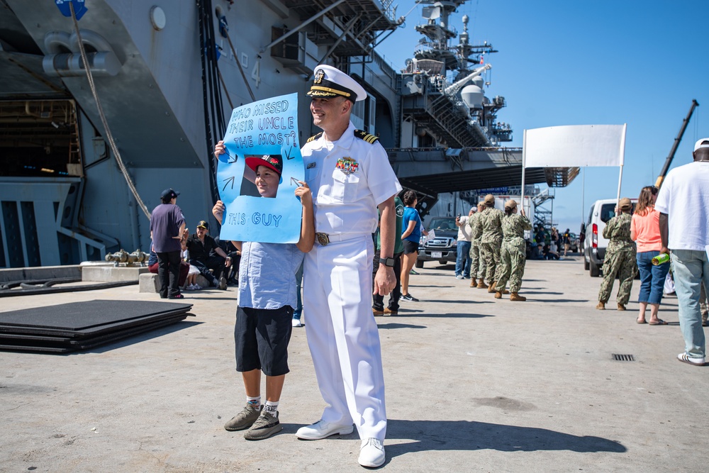 USS America Completes Homeport Change to San Diego