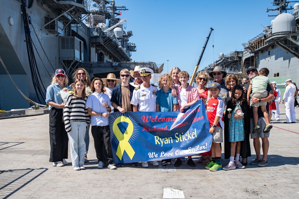 USS America Completes Homeport Change to San Diego