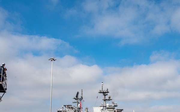 USS America Completes Homeport Change to San Diego