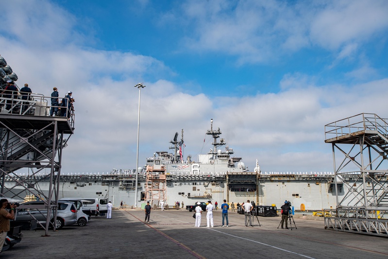 USS America Completes Homeport Change to San Diego