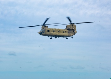 Connecticut Army National Guard partners with Coast Guard to dislodge beached buoy