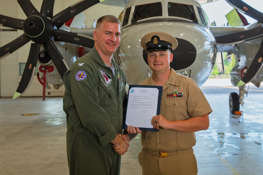 VX-1 hosts promotion ceremony