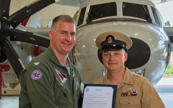 VX-1 hosts promotion ceremony