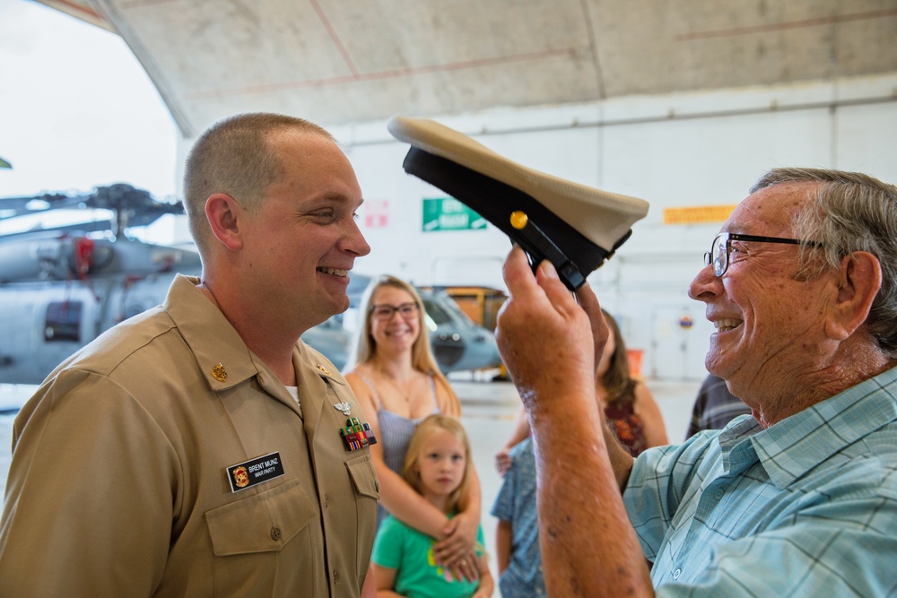 VX-1 hosts promotion ceremony