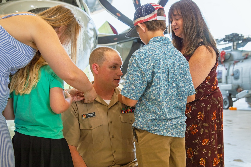 VX-1 hosts promotion ceremony