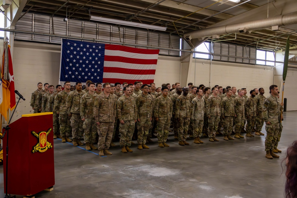 3-321st Field Artillery Regiment Redeployment