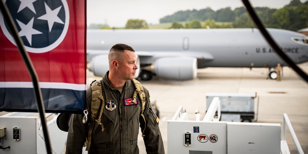 134th Air Refueling Wing Airmen Deploy to Guam