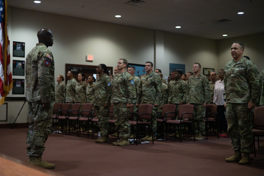 XVIII Airborne Corps HHBN Change of Responsibility