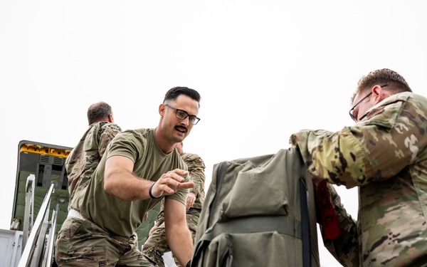 134th Air Refueling Wing Airmen Deploy to Guam