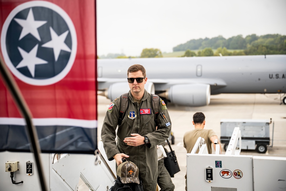 134th Air Refueling Wing Airmen Deploy to Guam