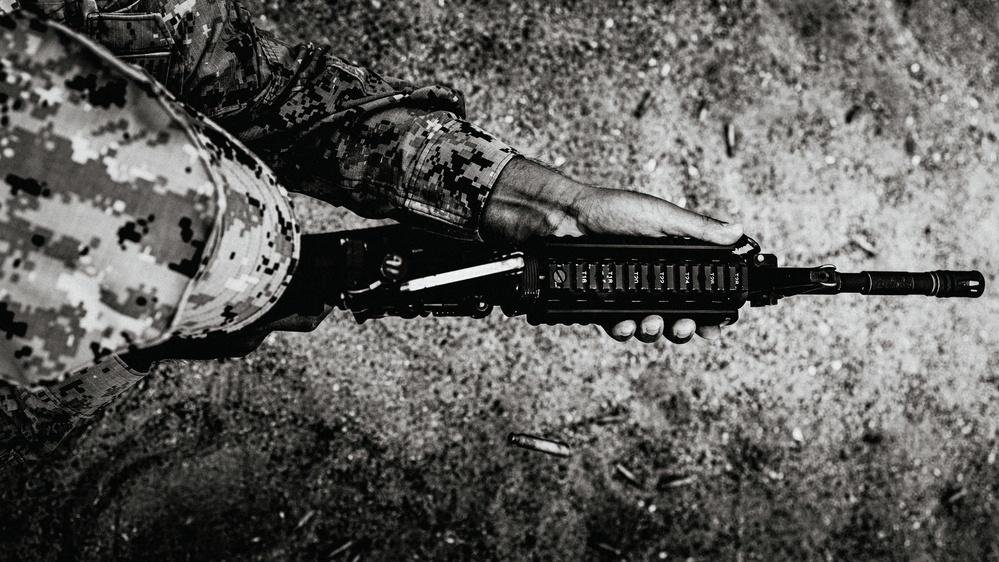 NMCB-3 Seabees Qualify With the M-4 Carbine