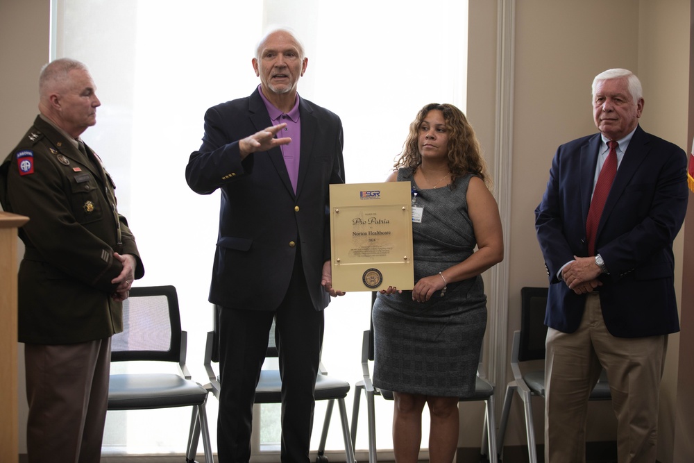 Kentucky employers honored for supporting Guardsmen