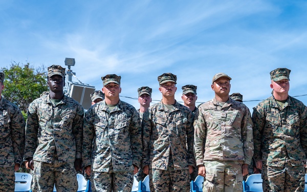 Marines, Airmen, Sailors with JTF-SG graduate Corporal Course