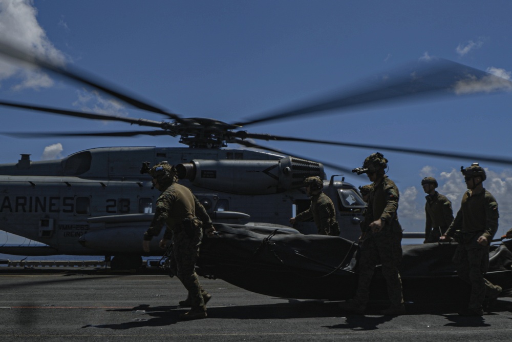 22nd MEU(SOC) | MSPF Conducts Helocast Operations off the Coast of Puerto Rico