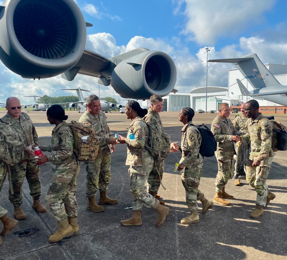 Mississippi Guardsmen Head to the Nation's Capital
