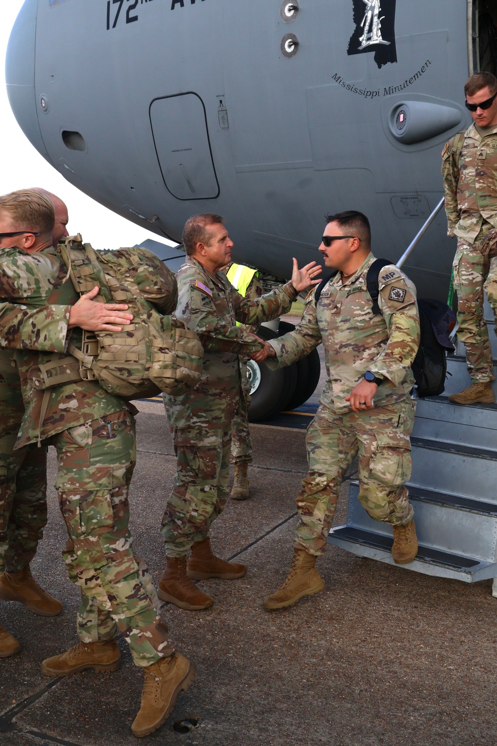 Mississippi Guardsmen Return from the Nation's Capital