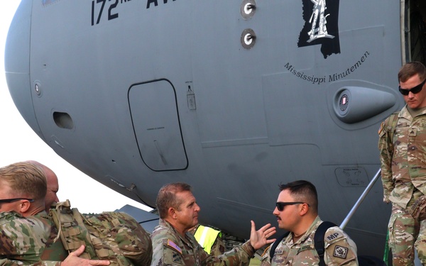 Mississippi Guardsmen Return from the Nation's Capital