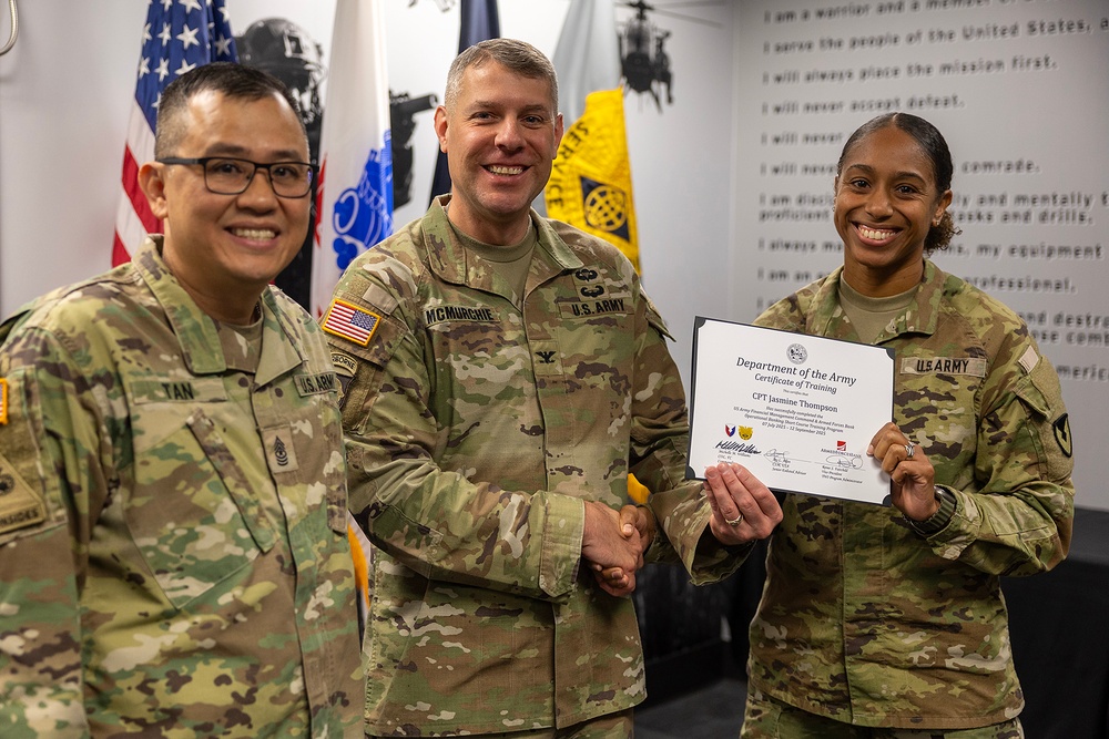 OBSC grads build banking bench, extend Army readiness