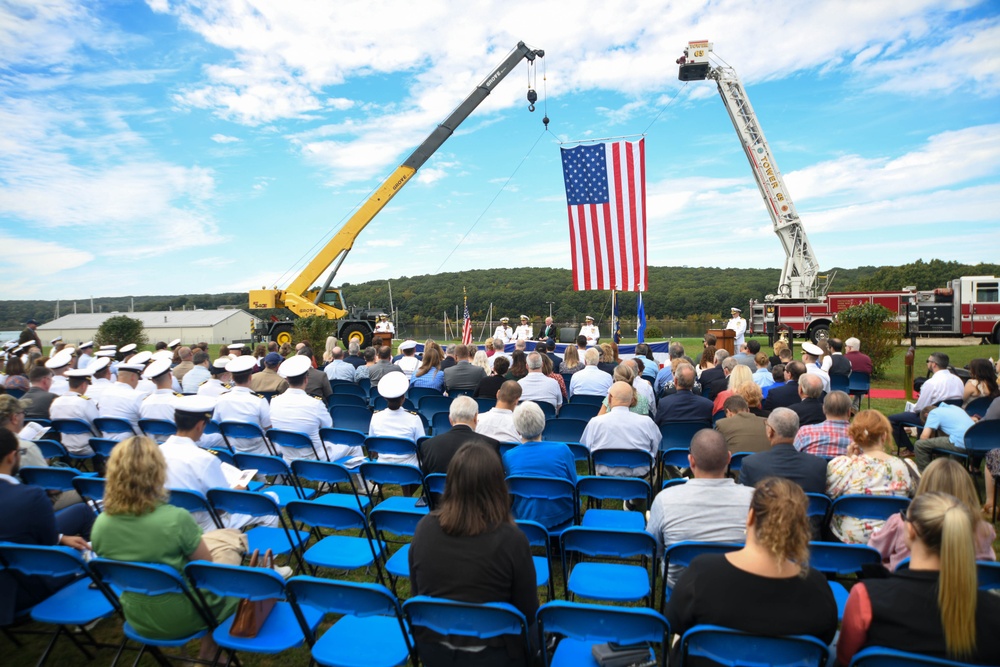 Naval Submarine Base New London Holds a Change of Command Ceremony