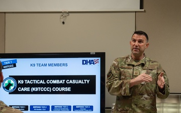 JBER holds K9 TCCC training for Eielson AFB