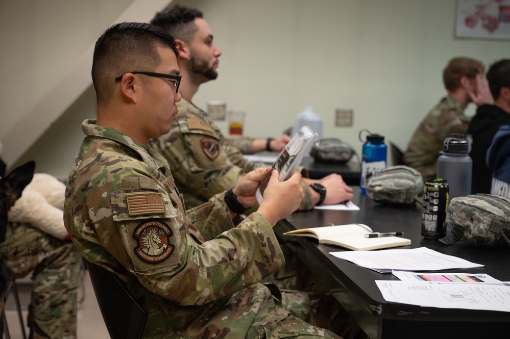 K9 TCCC training held at Eielson AFB