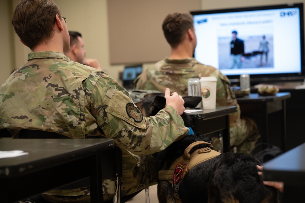 K9 TCCC training held at Eielson AFB