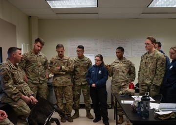 K9 TCCC training held at Eielson AFB
