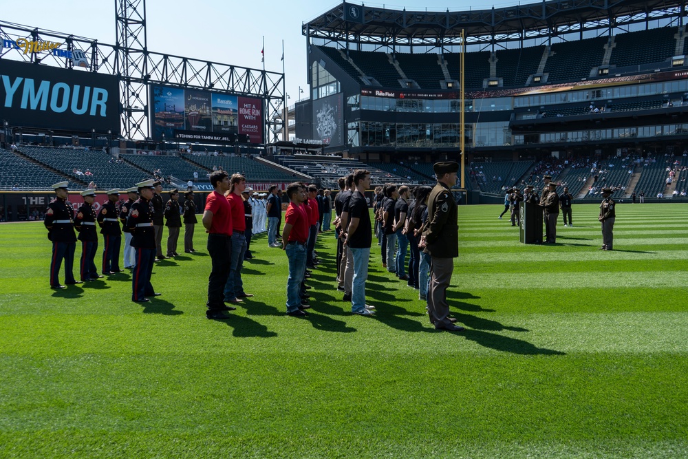 Chicago White Sox Honor September 11th and Applicants Call to Serve