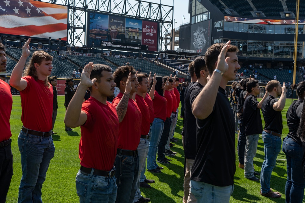 Chicago White Sox Honor September 11th and Applicants Call to Serve