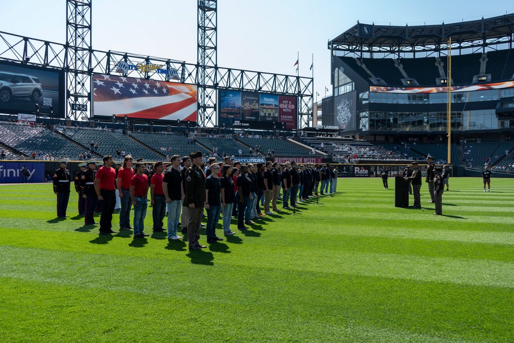Chicago White Sox Honor September 11th and Applicants Call to Serve