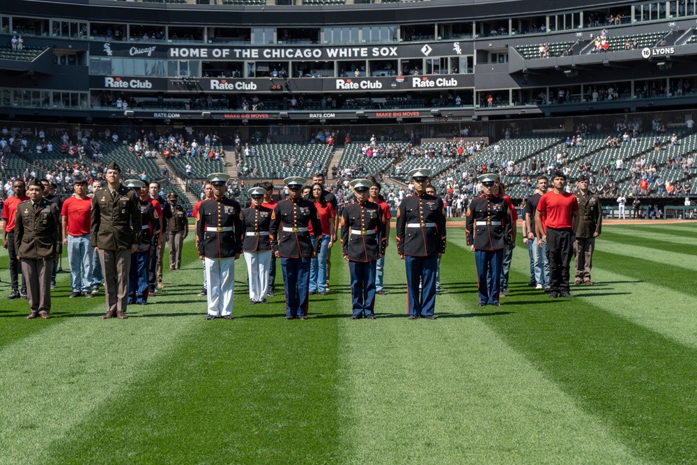 Chicago White Sox Honor September 11th and Applicants Call to Serve