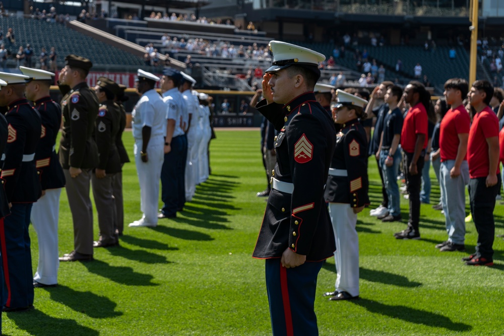 Chicago White Sox Honor September 11th and Applicants Call to Serve