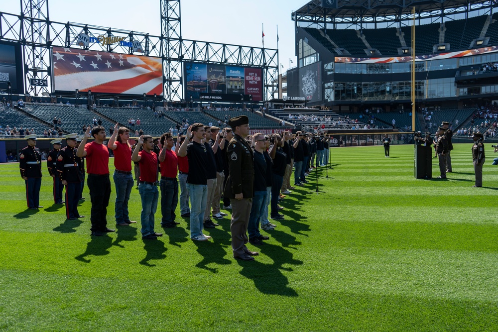 Chicago White Sox Honor September 11th and Applicants Call to Serve