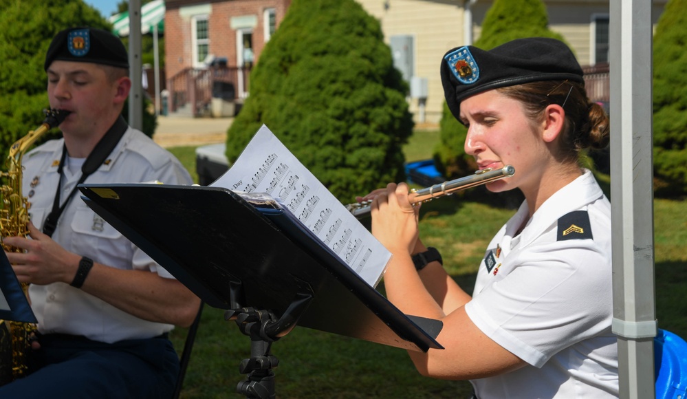 Naval Submarine base New London Holds a Change of Command Ceremony