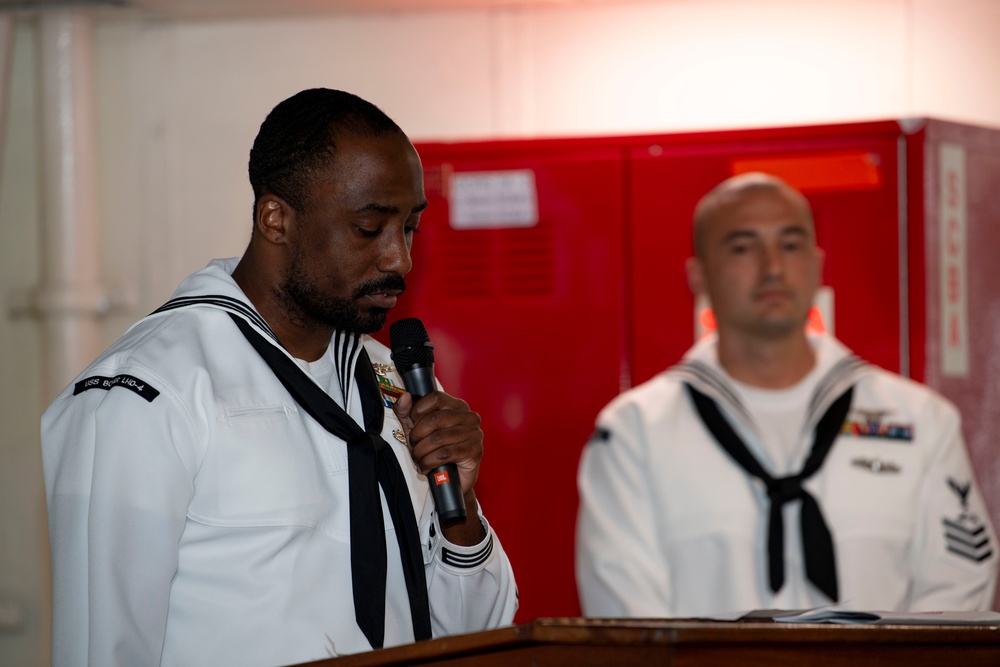 Boxer’s 9/11 Ceremony