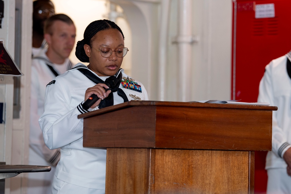 Boxer’s 9/11 Ceremony
