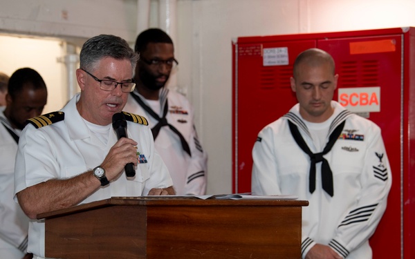 Boxer’s 9/11 Ceremony