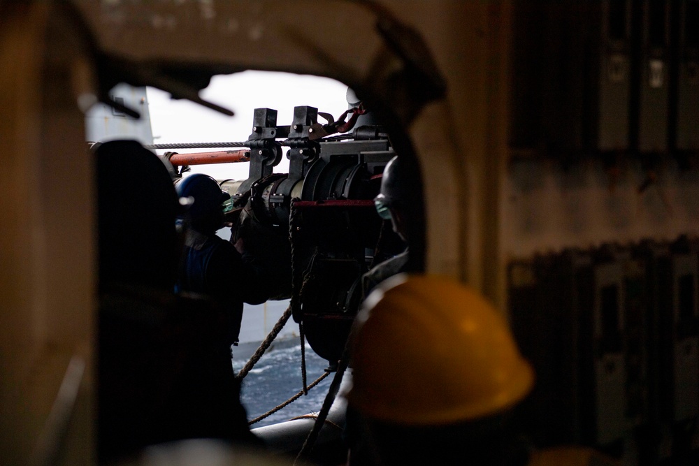 Boxer, BAP TACNA Conduct Underway Replenishment
