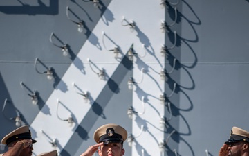 Boxer hosts Chief Pinning Ceremony