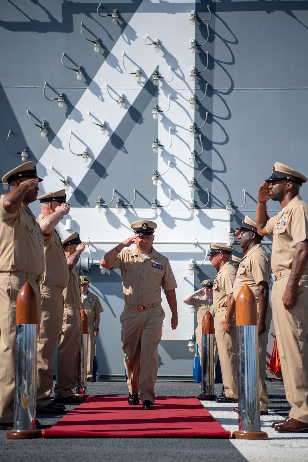 Boxer hosts Chief Pinning Ceremony